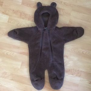 LL Bean Infant Fleece Coverall